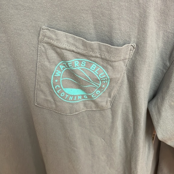 Men’s Waters Bluff LS Tee. Gray Large. NWT - Picture 2 of 5